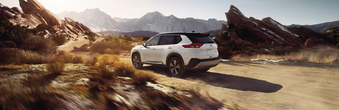 2021 Nissan Rogue in White