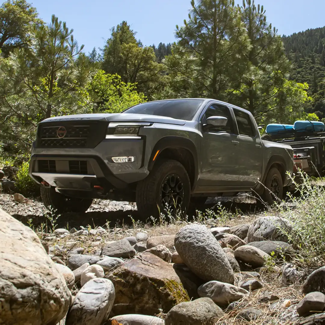 Nissan Frontier in nature