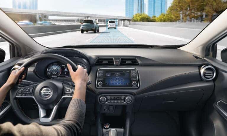 2020 Nissan Versa infotainment system