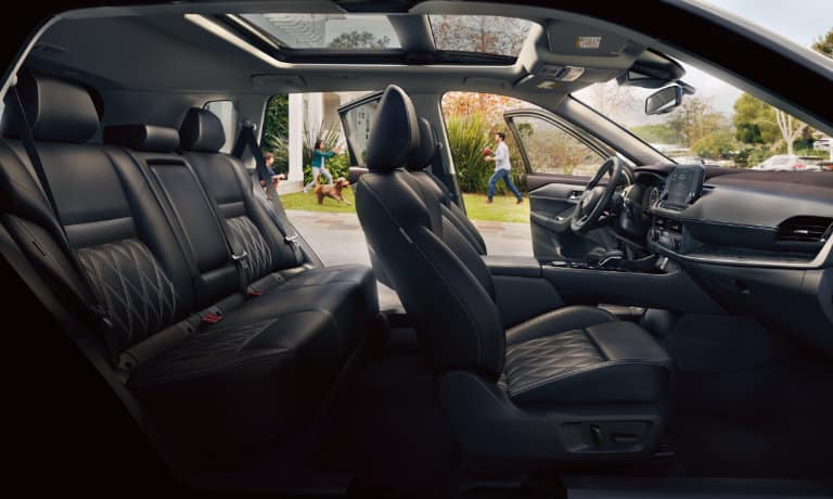 2021 Nissan Rogue interior side view