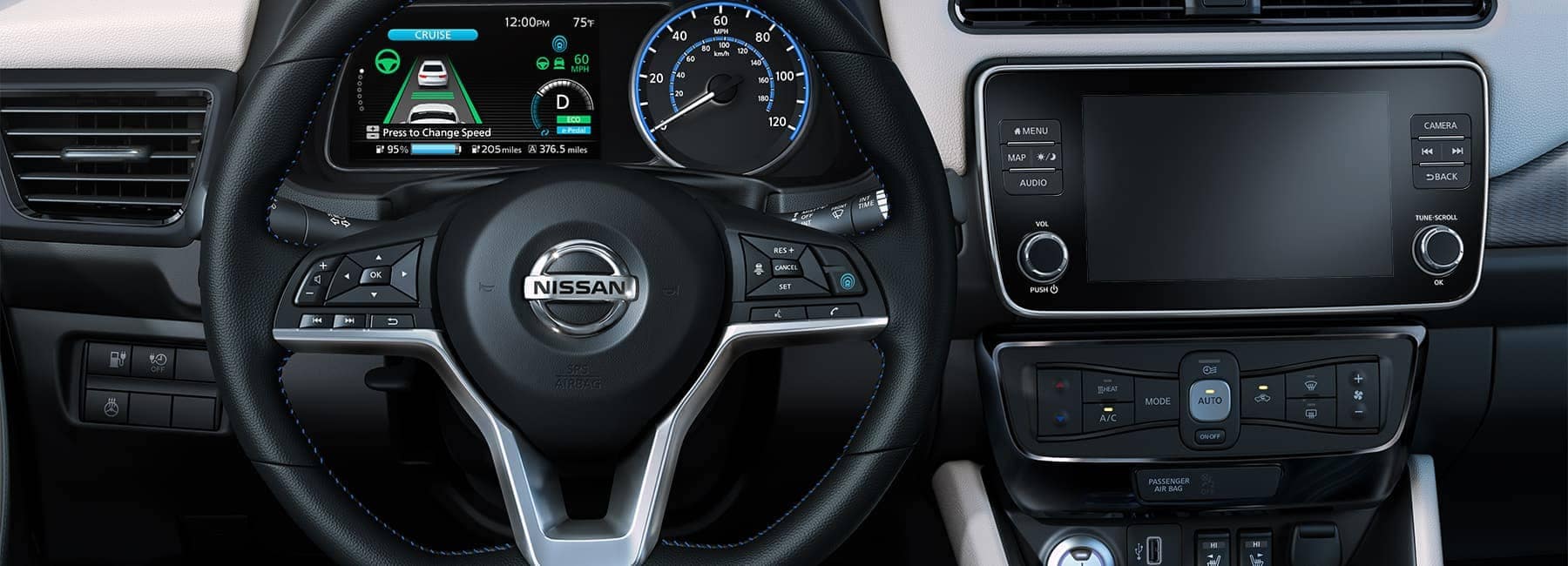 2020-nissan-leaf-interior-steering-wheel