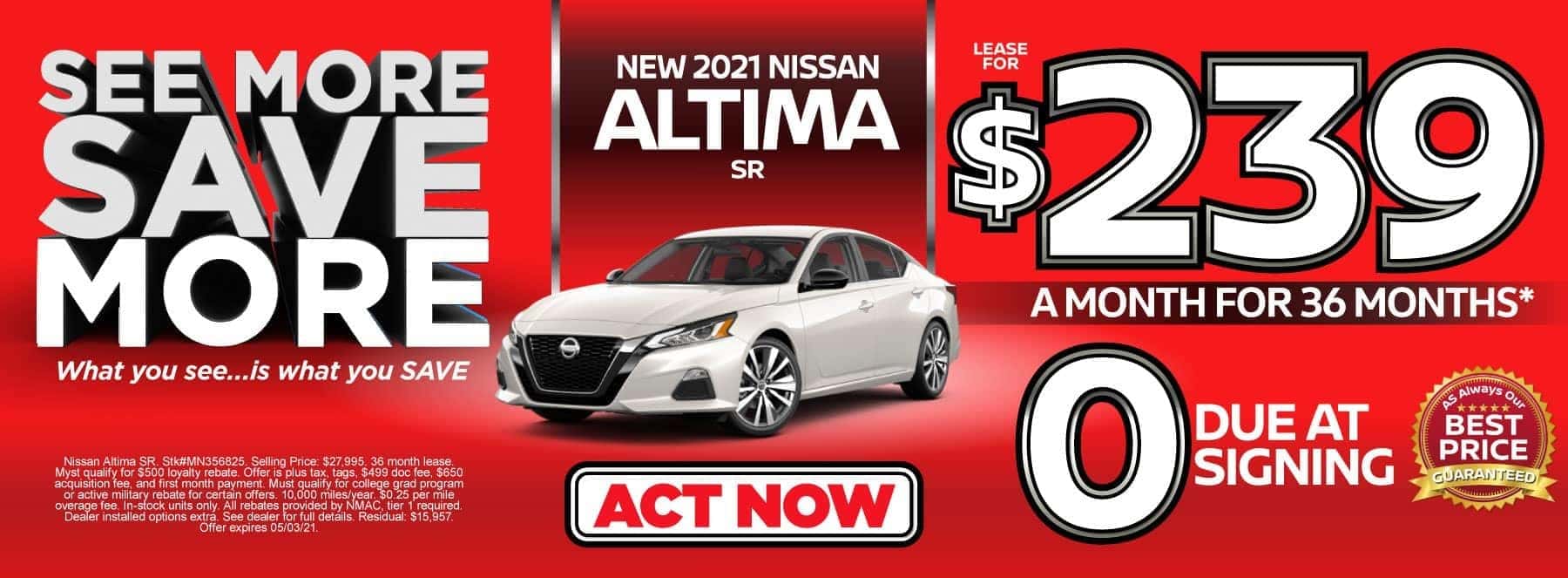 altima special banner