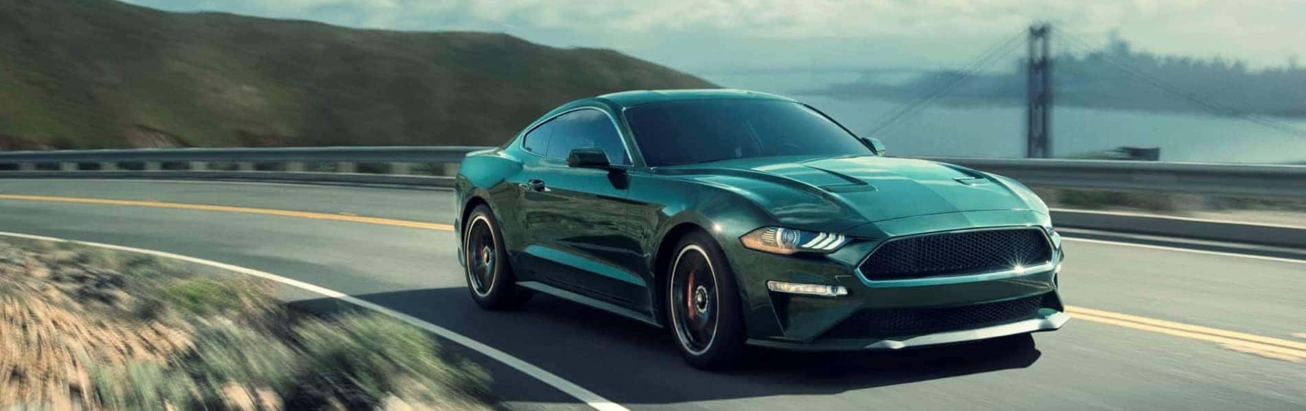 Ford Mustang on a highway - Norm Reeves Ford SEO image