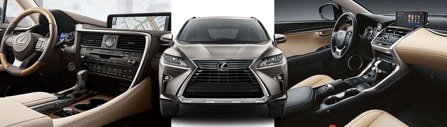 Discover The Difference Compare The Lexus Rx And Nx North Park Lexus At Dominion