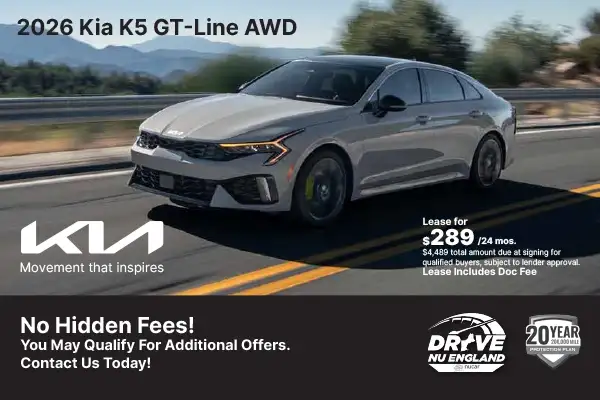 New 2026 Kia K5 GT-Line AWD