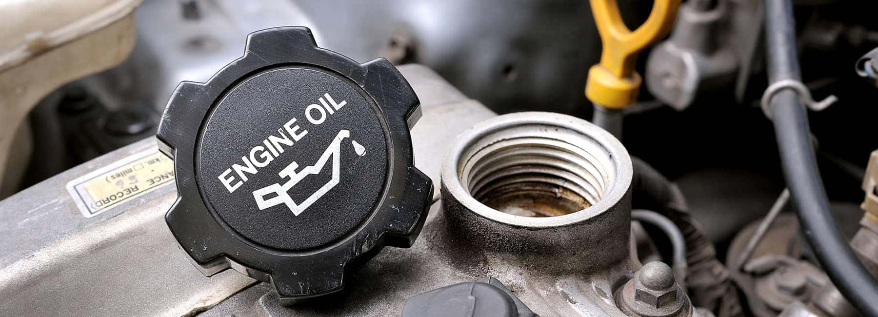 Engine Oil Cap closeup image