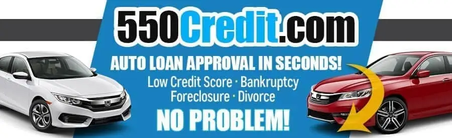 Can you a car with shops a 550 credit score