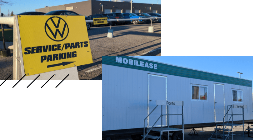 Parts and Service construction