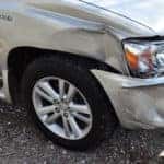 Image of a car after car accident