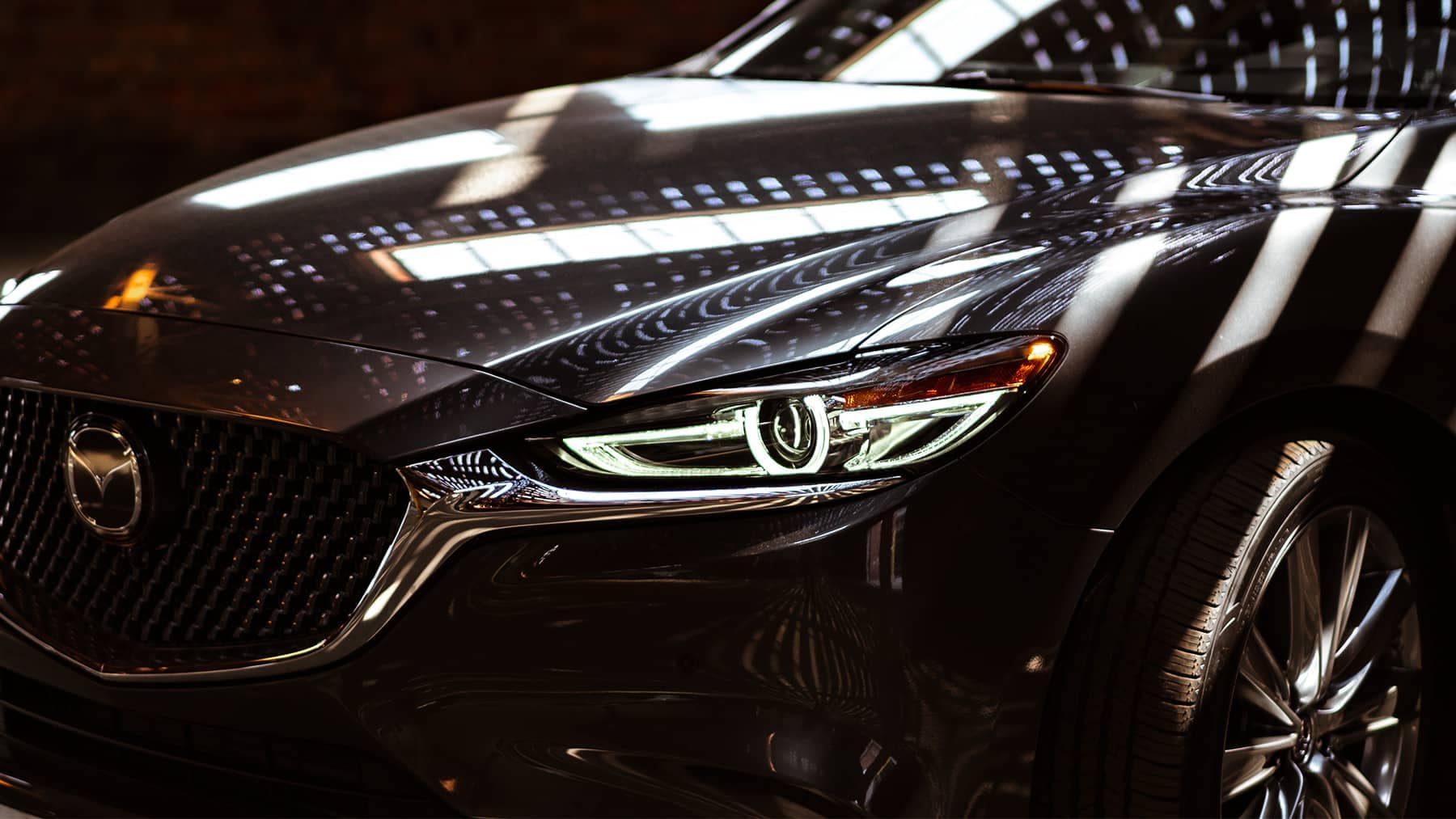 2020 Mazda 6 Headlight Close-Up