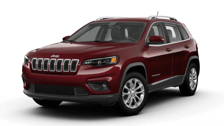 2019 Jeep Cherokee red