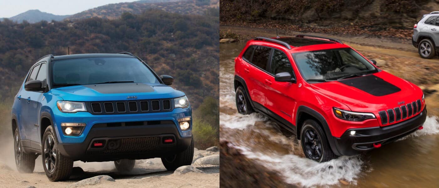 2019 Jeep Compass vs Cherokee power and efficiency