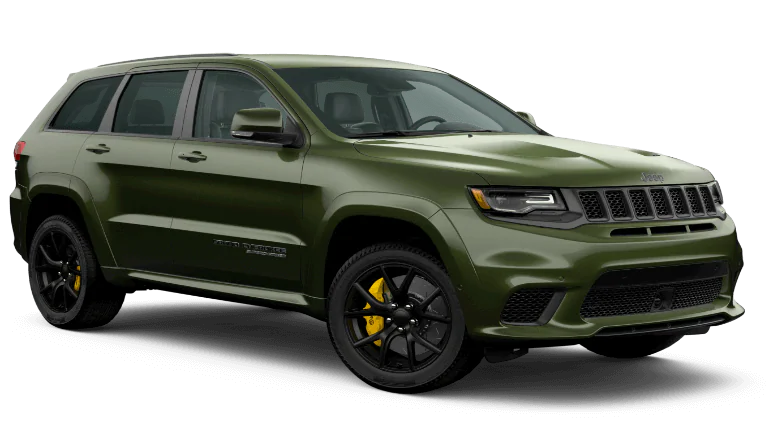 2020 Jeep Grand Cherokee Trackhawk in forest green