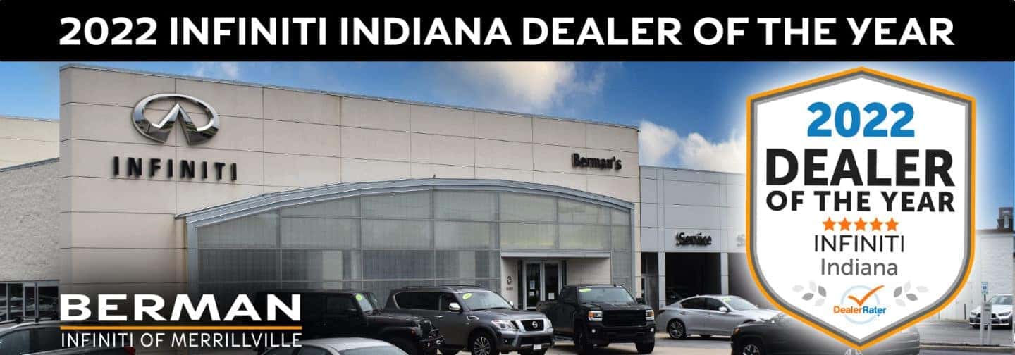 Patriot INFINITI Of Merrillville was selected as Dealer Of The Year