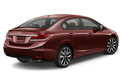 Used 2014 Honda Civic Sedan red