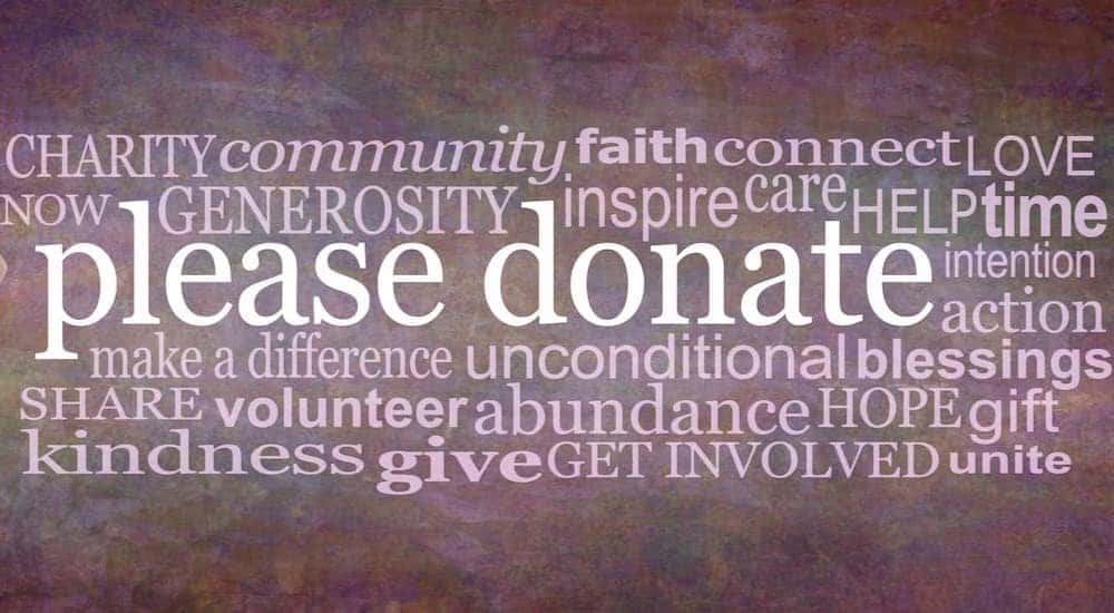 A please donate note is shown.