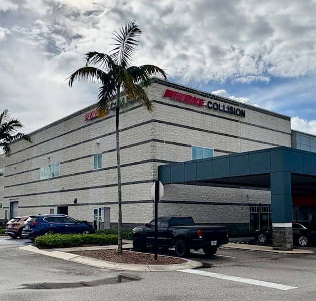 Exterior photo of Penske Collision West Palm Beach