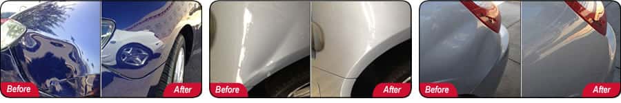 Before After Paintless Dent