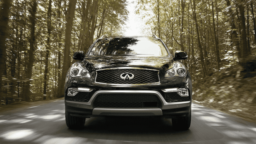 INFINITI vehicle driving