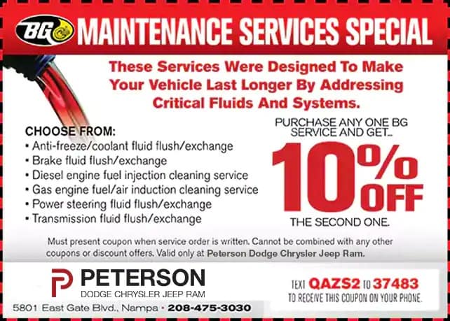 Maintenance Service Special