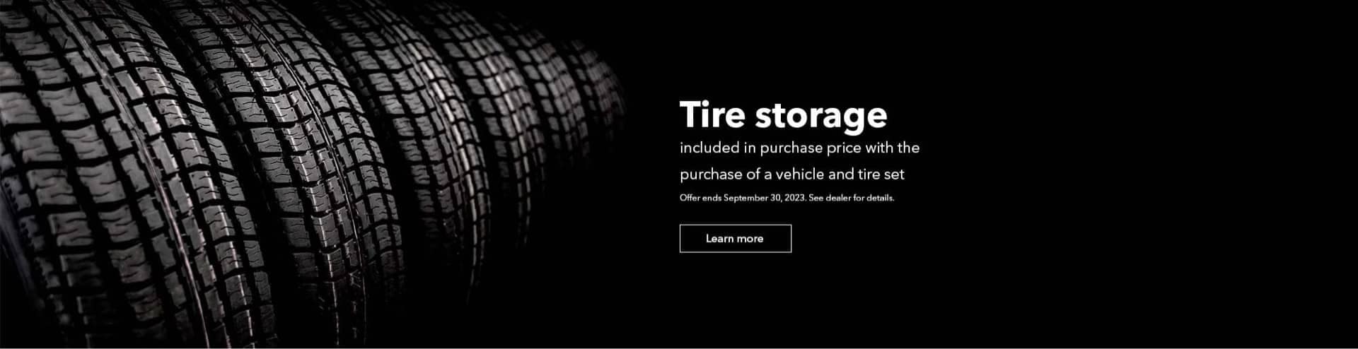 Tire Storage Homepage Slider