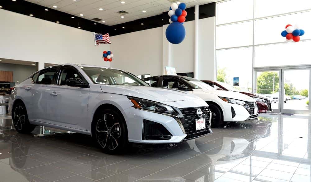 Showroom at Pine Belt Nissan of Toms River