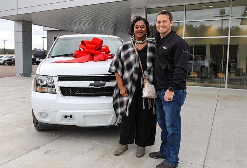 Christmas Car Giveaway Pine Belt Chevrolet Buick