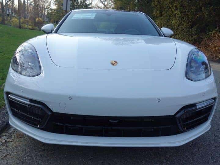 Loaded Carrara White Panamera Turbo in stock
