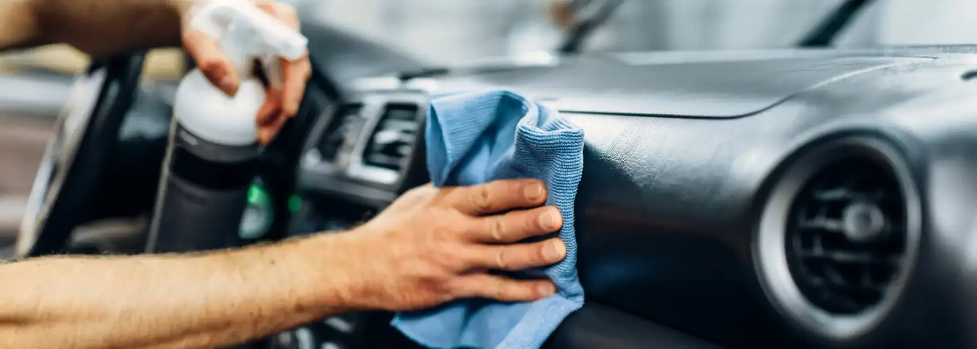 Interior vehicle detailing