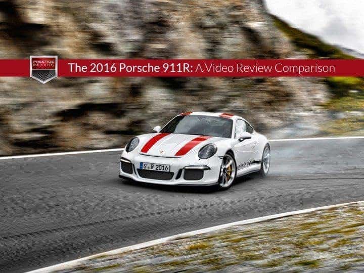 2016 Porsche 911R
