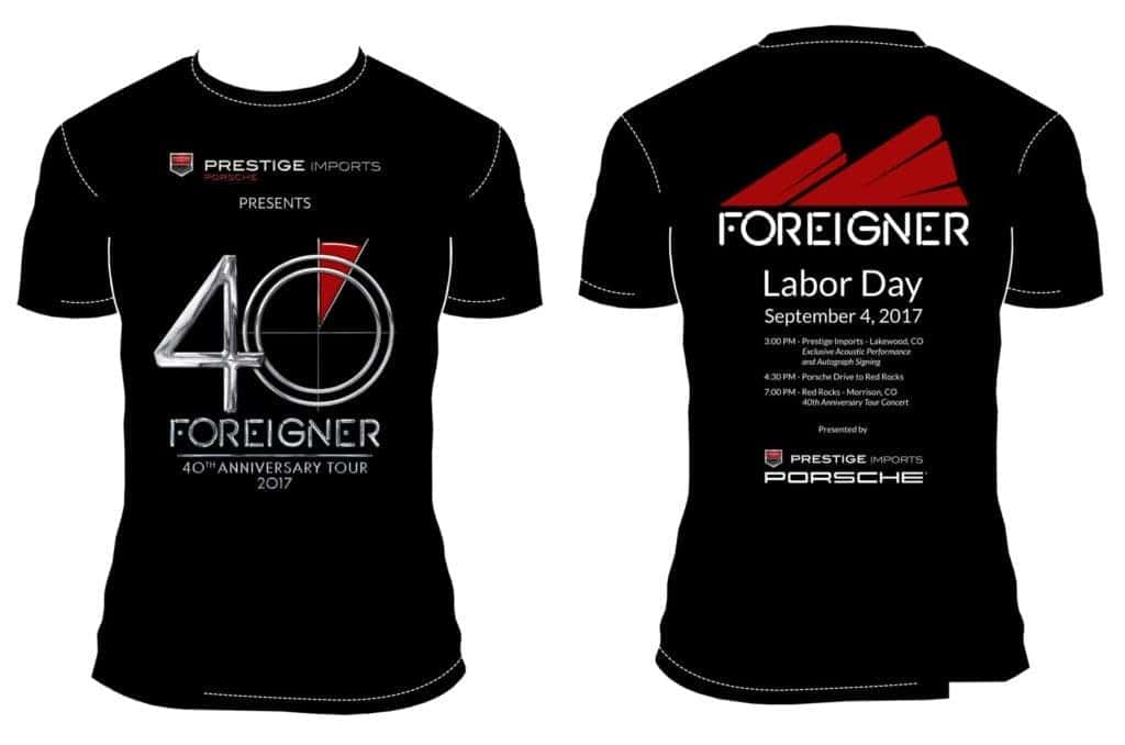 Foreigner Shirts
