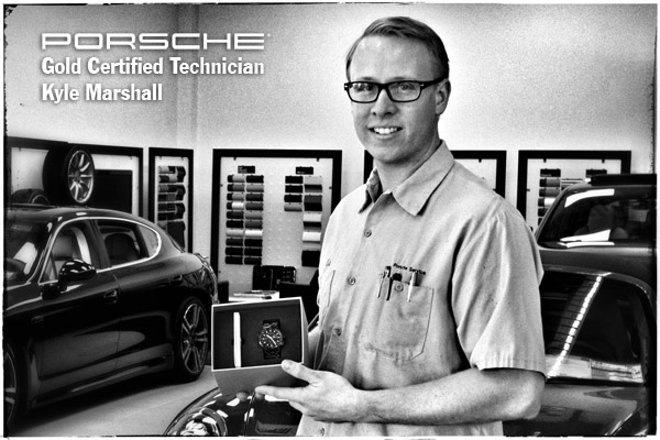 Kyle Marshall Porsche Gold Certified