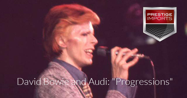 David Bowie Audi commercial - Progressions