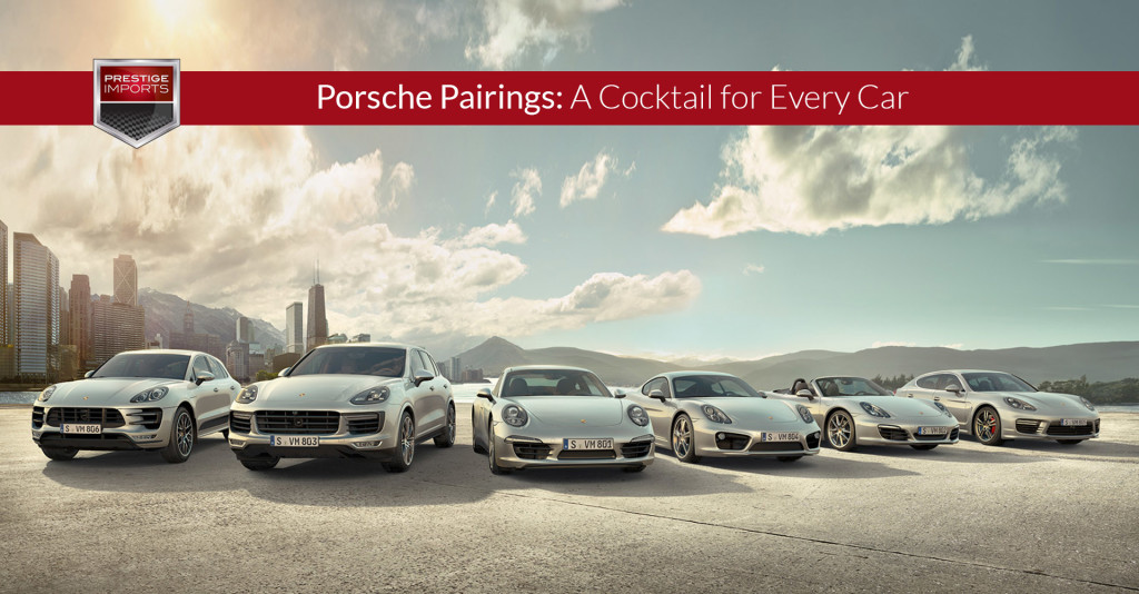 Porsche Pairings - A Cocktail for Every Car