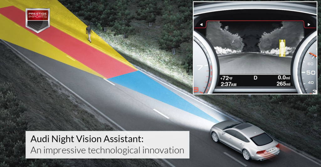 Audi Night Vision Assistant - An impressive technological innovation