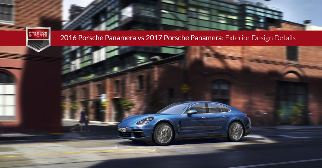 2016 Porsche Panamera vs 2017 Porsche Panamera - Exterior Design Details