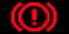 Porsche Dashboard Warning Lights - Multi Purpose Display - Red Brakes
