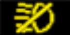 Porsche Dashboard Warning Lights - Multi Purpose Display - Yellow Daytime driving lights off