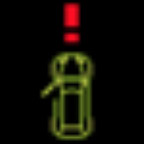Porsche Dashboard Warning Lights - Multi Purpose Display - Yellow Drivers Door