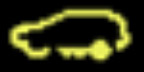 Porsche Dashboard Warning Lights - Multi Purpose Display - Yellow Immobilizer Active