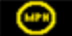Porsche Dashboard Warning Lights - Multi Purpose Display - Yellow MPH