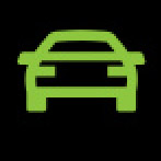 Audi Dashboard Warning Lights - Adaptive cruise control 1 - Green