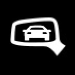 Audi Dashboard Warning Lights - Audi side assist - White