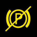 Audi Dashboard Warning Lights - Electromechanical parking brake - Yellow