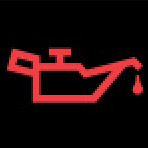 Audi Dashboard Warning Lights - Engine oil pressure - Red