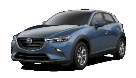 2020 Mazda CX-3 in Eternal Blue Mica