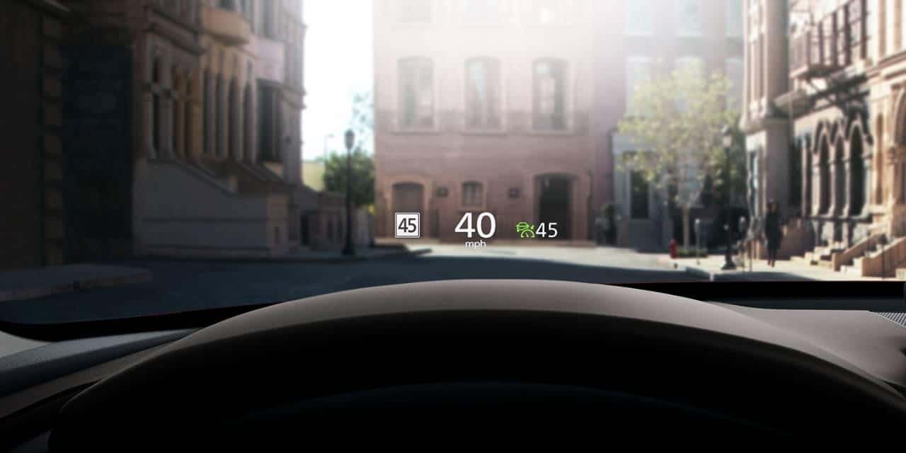active driving display in the 2020 Mazda CX-30