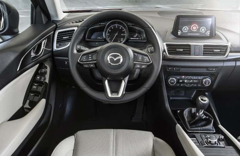 mazda3 interior, steering wheel, dash