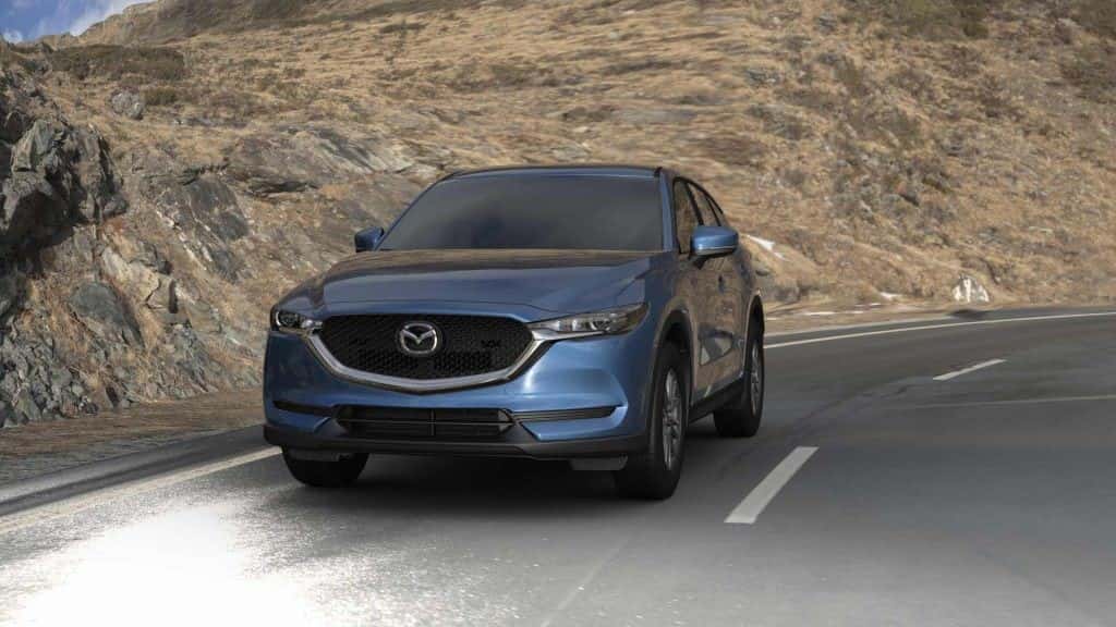 2021 Mazda CX-5 in Eternal Blue
