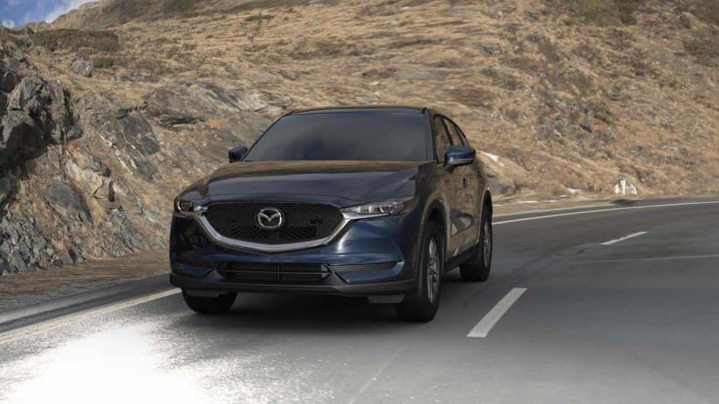 2021 Mazda CX-5 in Deep Crystal Blue
